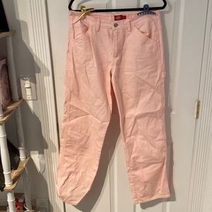 Dickies Carpenter Jeans Light Pink Size 30 w/ White Stitching